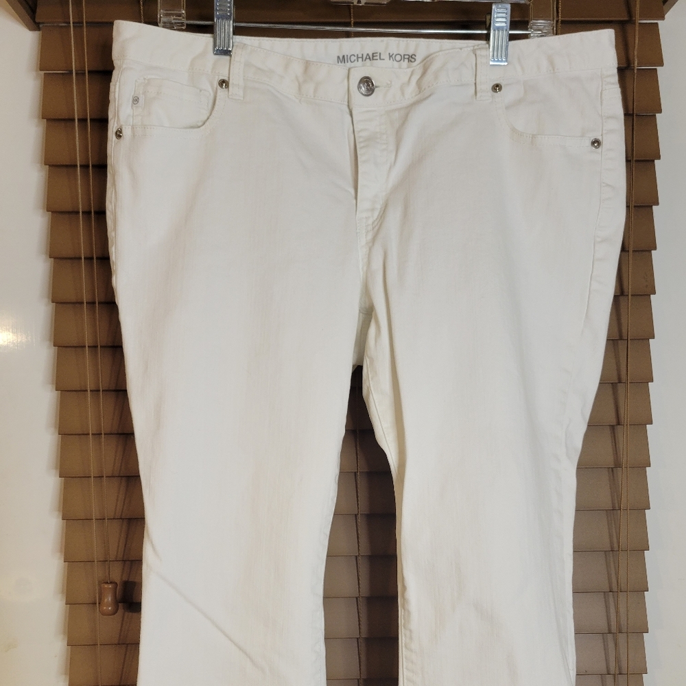 Michael Kors Denim 5-Pocket Capri Pants ~ Women's Size 12